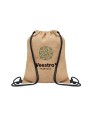 Sacs & Bagagerie personnalisable 4DO Sac à cordon en jute