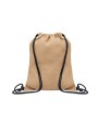 4DO Jute Beutel mit Kordelzug Taschen personalisierbar