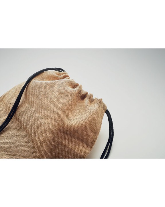 4DO Jute Beutel mit Kordelzug Taschen personalisierbar
