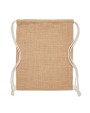 4DO Jute Beutel mit Kordelzug Taschen personalisierbar
