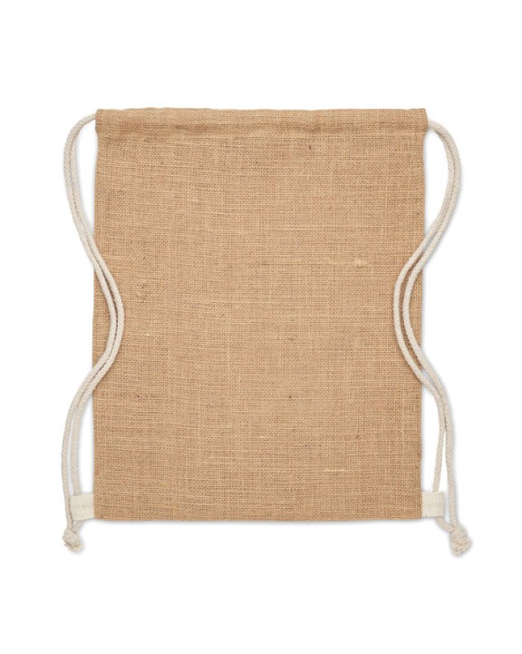 4DO Jute Beutel mit Kordelzug Taschen personalisierbar