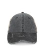 NATIVE SPIRIT Umweltfreundliche Unisex Trucker-Cap im zerrissenen Look Kappen personalisierbar