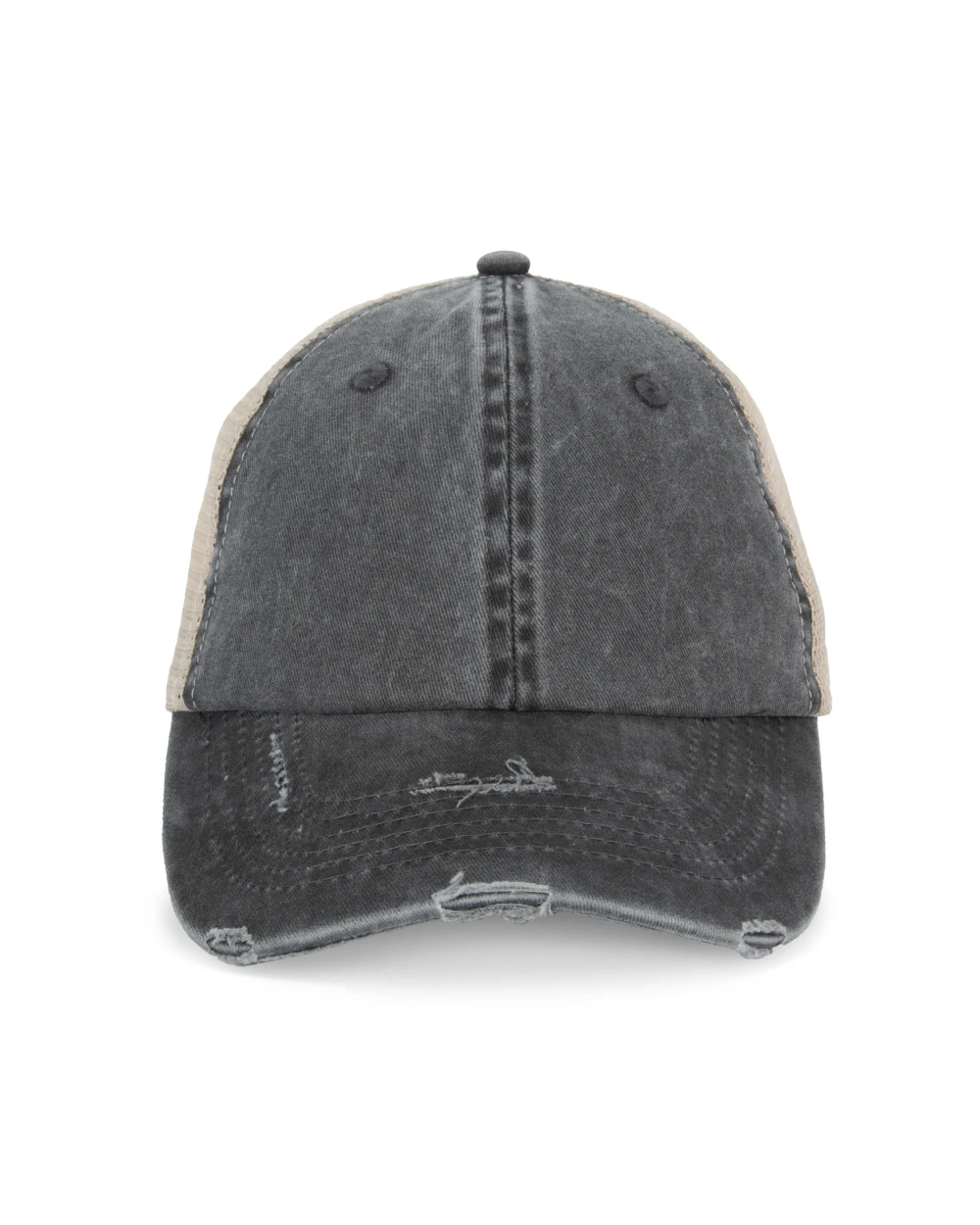 Casquettes personnalisable NATIVE SPIRIT Casquette trucker écoresponsable  effet déchiré unisexe
