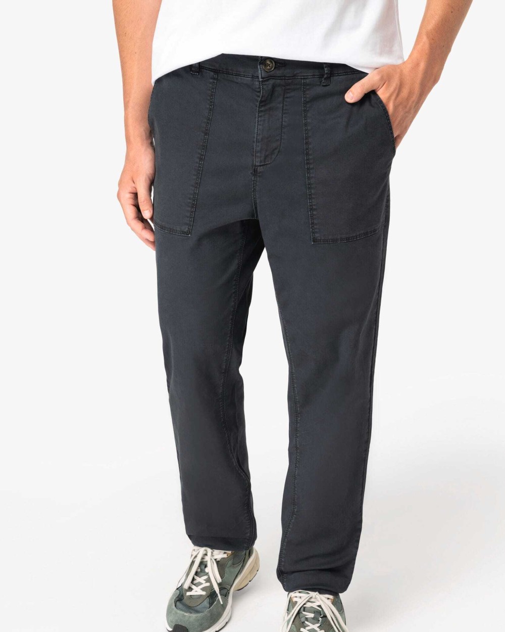 NATIVE SPIRIT Nachhaltige vorgewaschene Herren Utility Hose Hosen personalisierbar