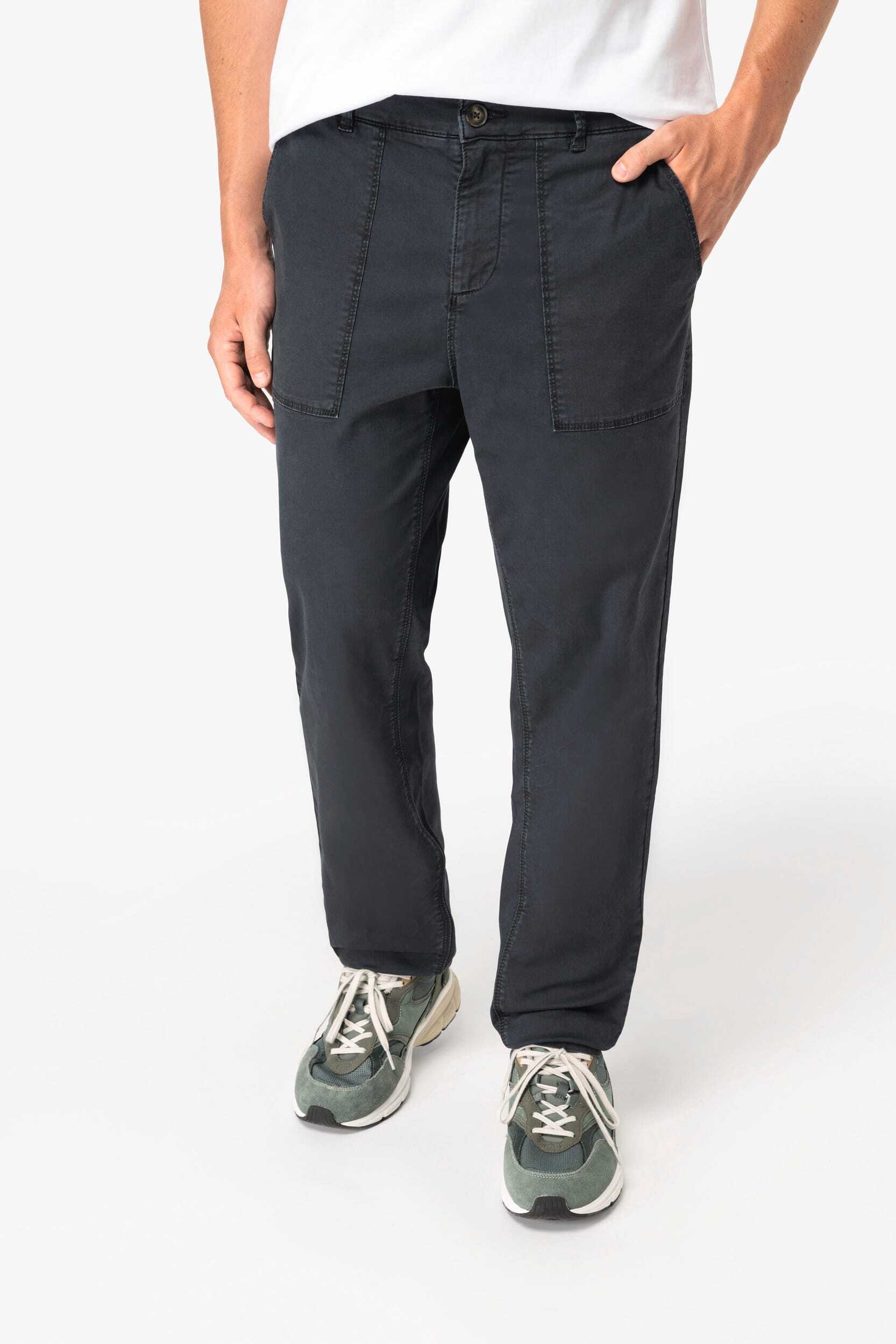 Pantalons personnalisable NATIVE SPIRIT Pantalon utility écoresponsable délavé homme