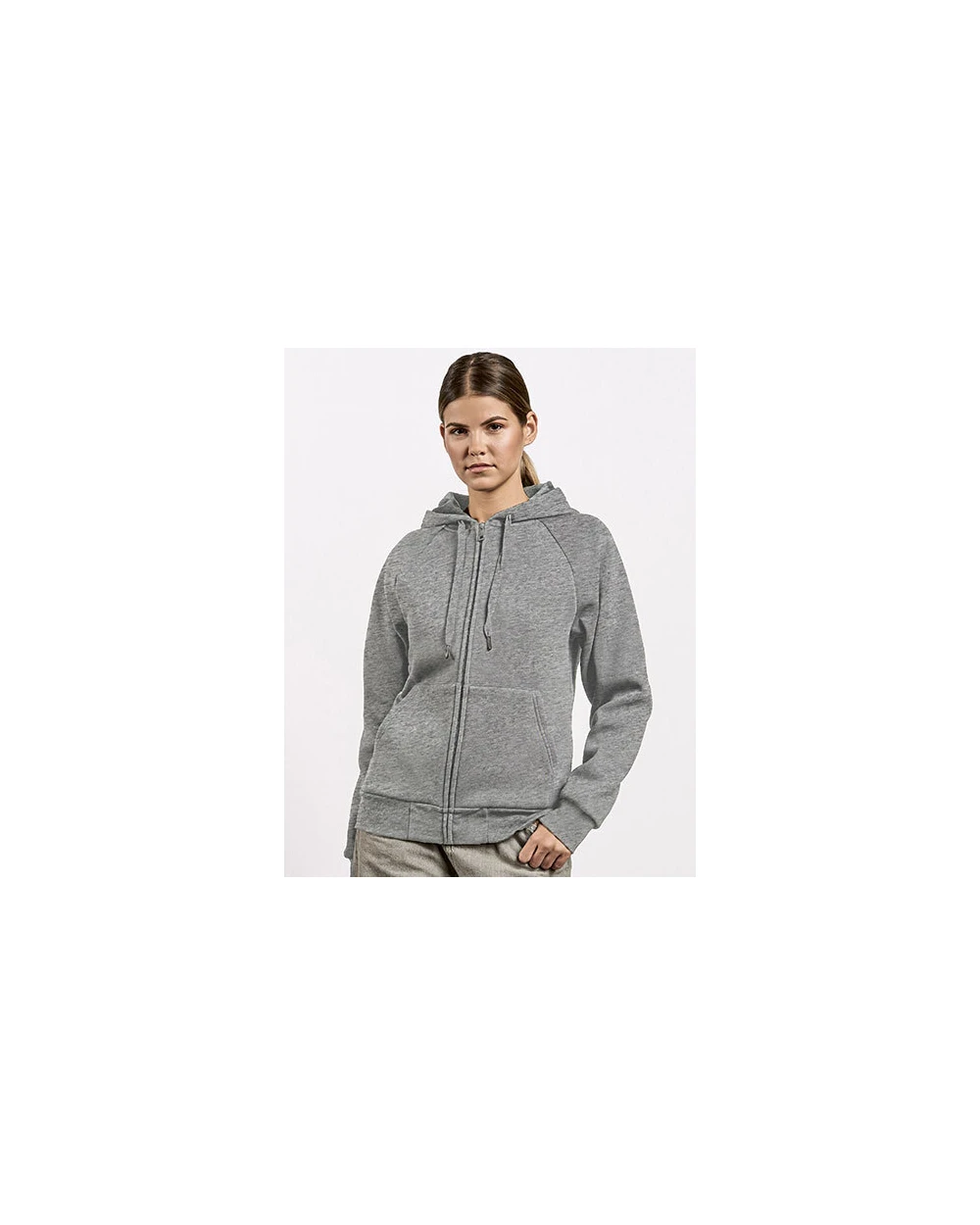 Sweaters & hoodies PROMODORO Women´s Heavy Hoody Jacket voor bedrukking &amp; borduring