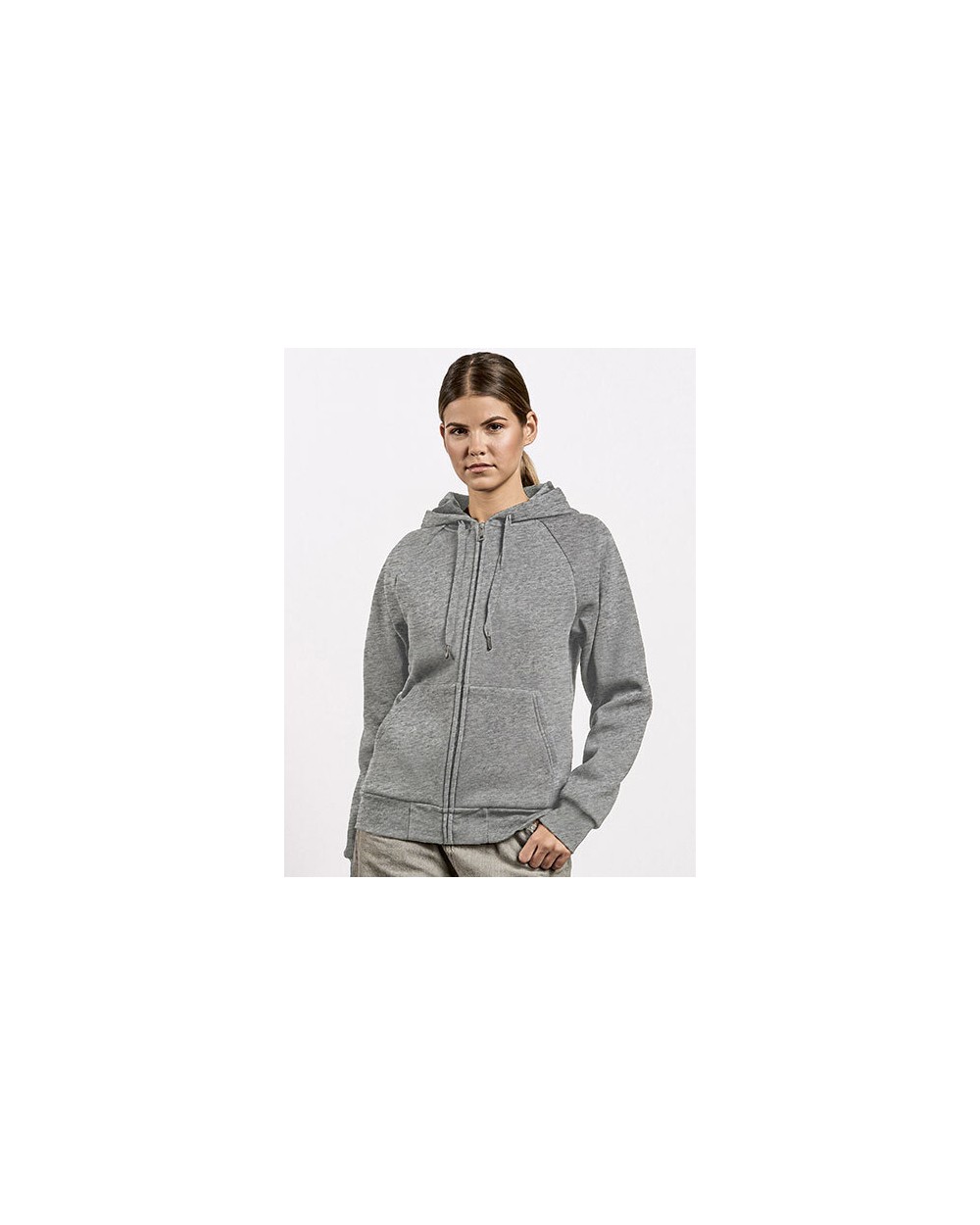 Sweaters & hoodies PROMODORO Women´s Heavy Hoody Jacket voor bedrukking &amp; borduring