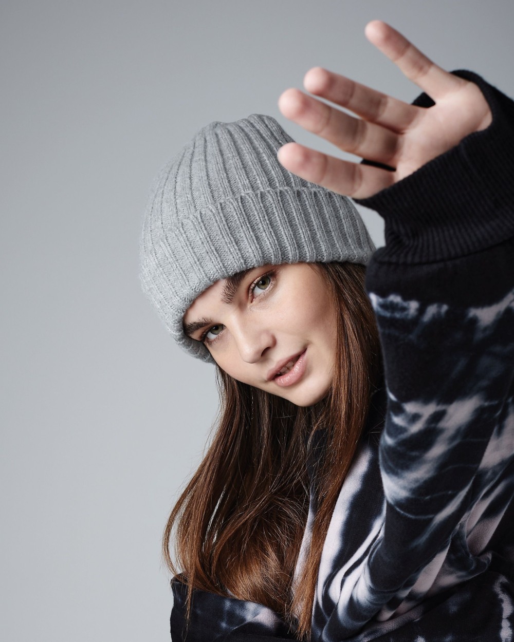 BEECHFIELD CHUNKY RIBBED BEANIE Mützen personalisierbar