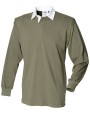Polo's FRONT ROW Long sleeve original rugby shirt voor bedrukking &amp; borduring