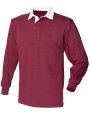 FRONT ROW Long sleeve original rugby shirt Poloshirts personalisierbar