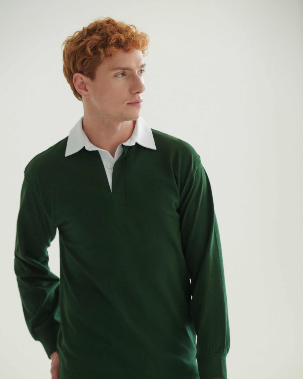 Polo's FRONT ROW Long sleeve original rugby shirt voor bedrukking &amp; borduring