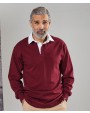 FRONT ROW Long sleeve original rugby shirt Poloshirts personalisierbar