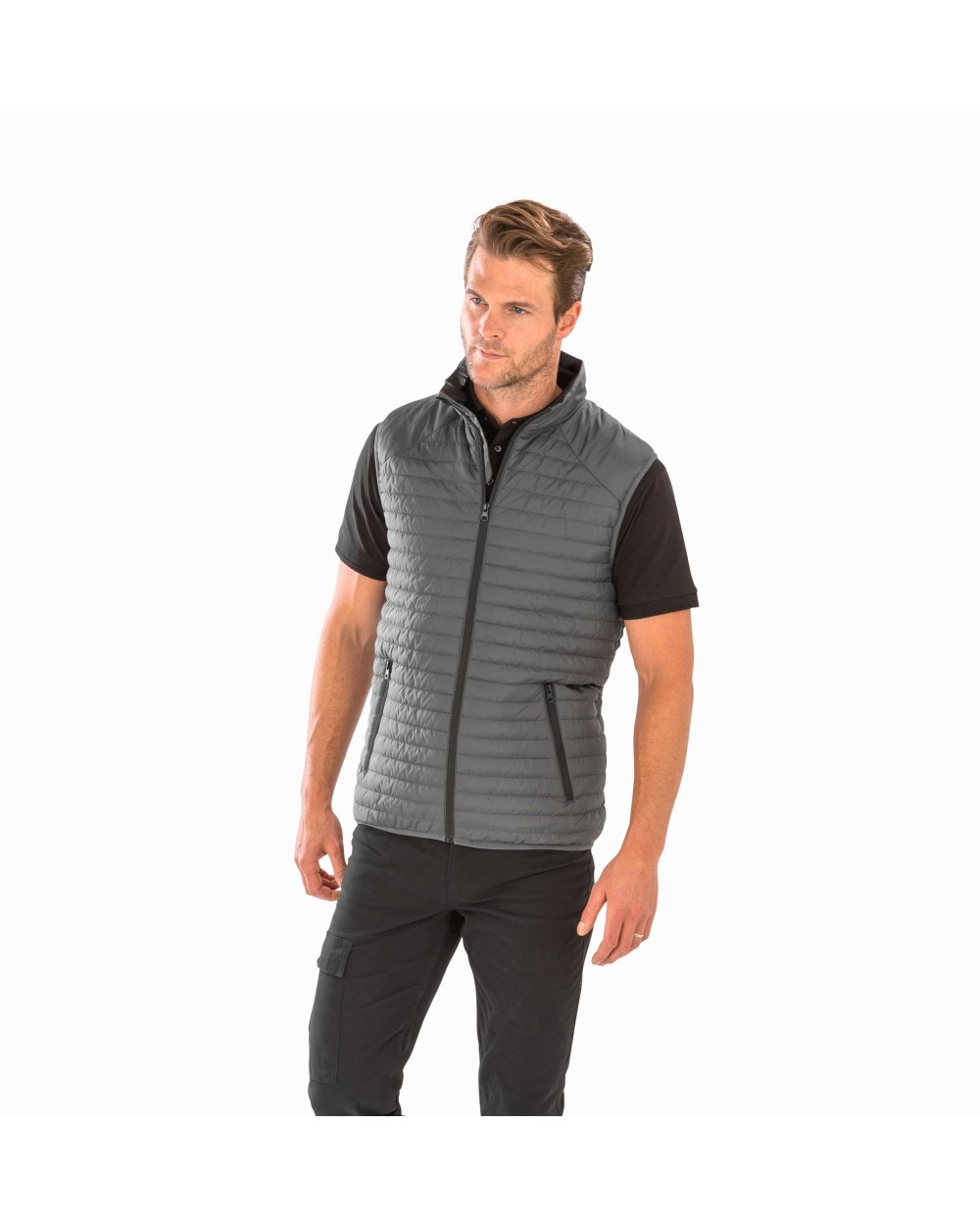 Vestes personnalisable RESULT Bodywarmer THERMOQUILT recyclé