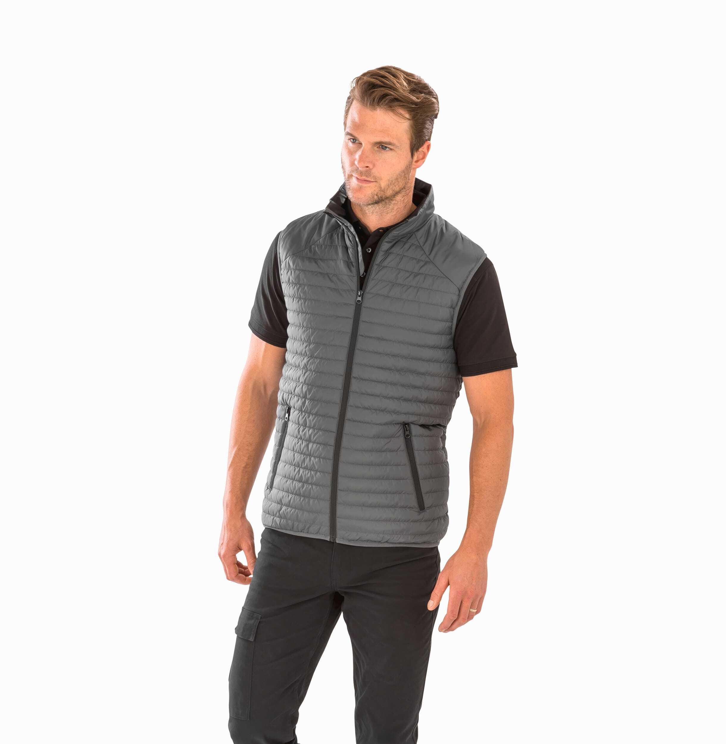 Vestes personnalisable RESULT Bodywarmer THERMOQUILT recyclé