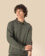 SPASSO Umweltfreundliches Polohemd mit langen Ärmeln für Herren Poloshirts personalisierbar