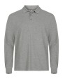 CLIQUE Manhattan L/S Poloshirts personalisierbar