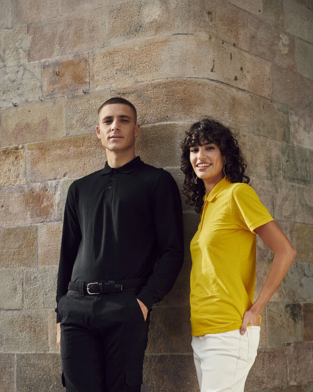 Polo's CLIQUE Manhattan L/S voor bedrukking &amp; borduring