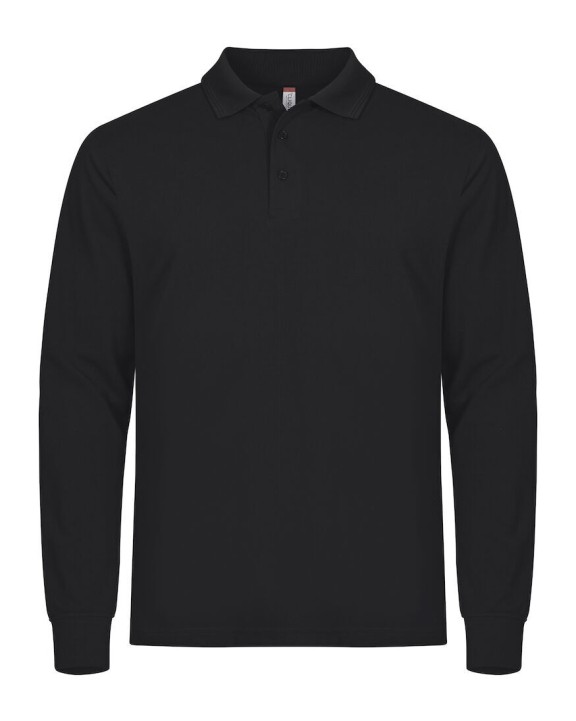 Polos personnalisable CLIQUE Manhattan L/S