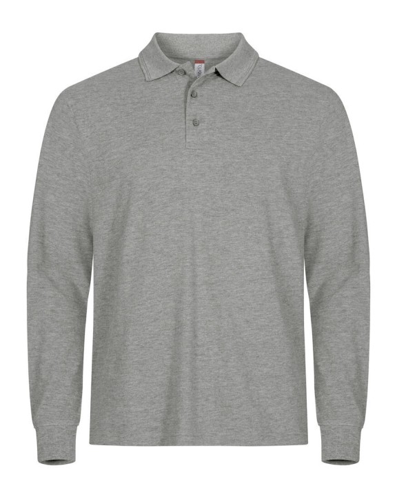 Polos personnalisable CLIQUE Manhattan L/S