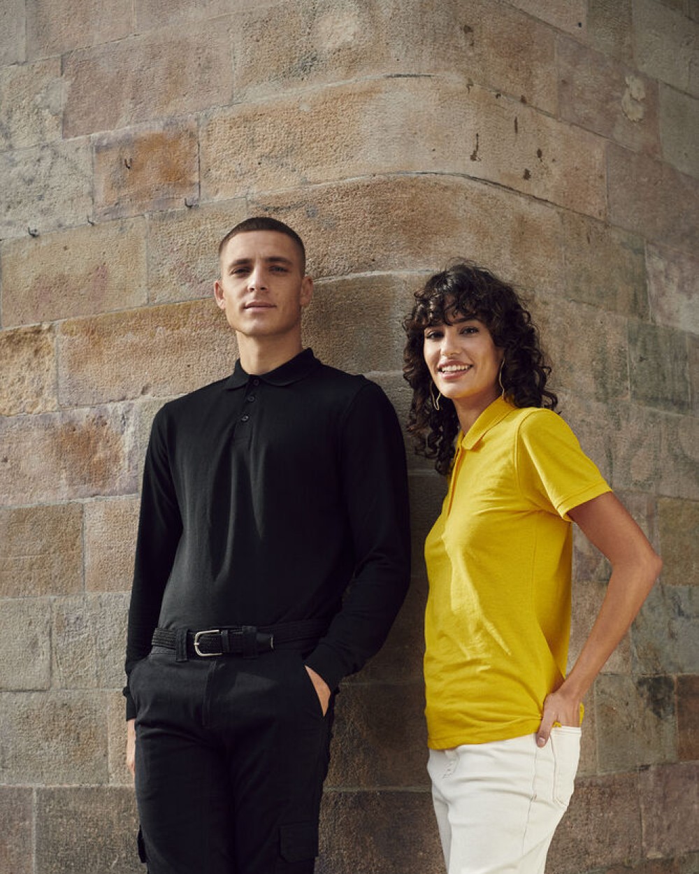 CLIQUE Manhattan L/S Poloshirts personalisierbar