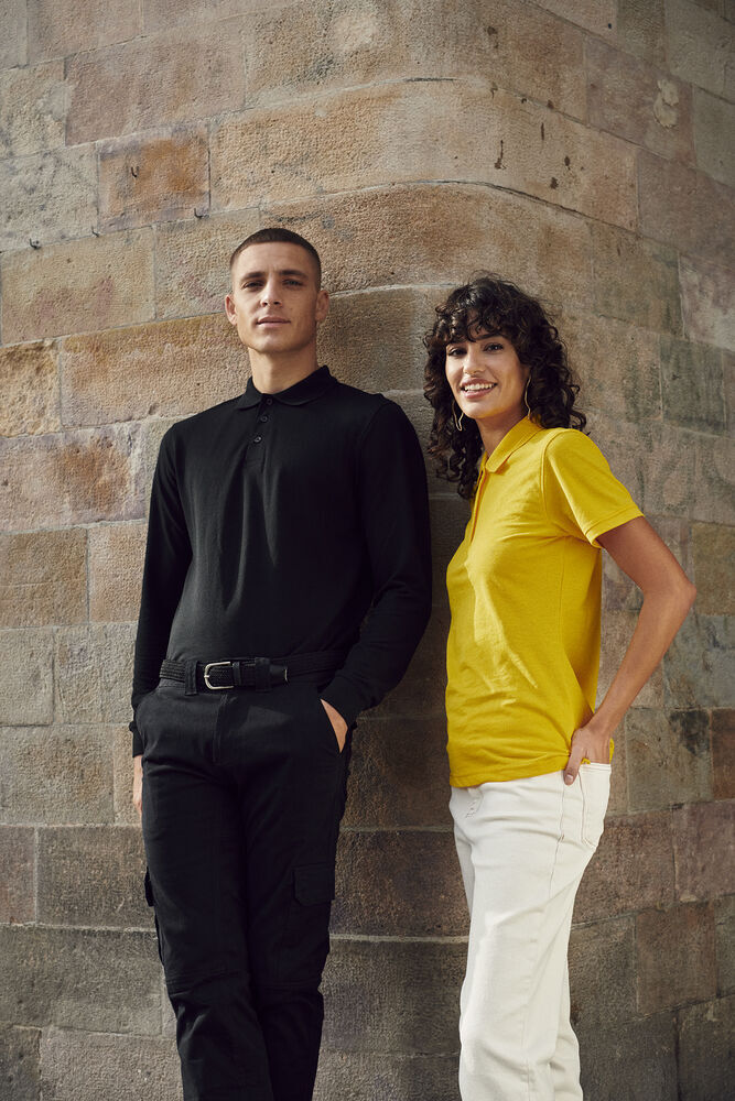 Polos personnalisable CLIQUE Manhattan L/S