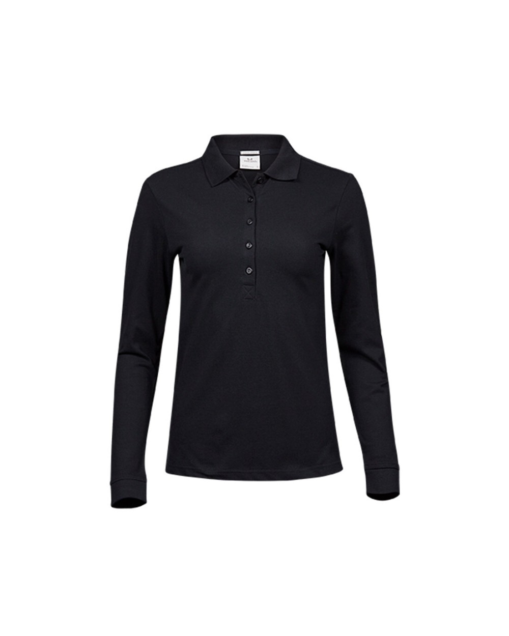 Polo's TEE JAYS LADIES LUXURY STRETCH LONG SLEEVE POLO voor bedrukking &amp; borduring