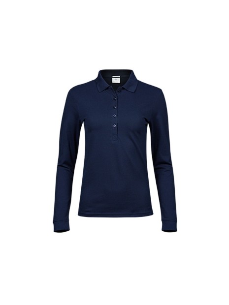 TEE JAYS LADIES LUXURY STRETCH LONG SLEEVE POLO /api/colors/b68891a9-1d28-4f7a-8deb-775c45027afd personnalisable