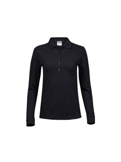 TEE JAYS LADIES LUXURY STRETCH LONG SLEEVE POLO /api/colors/b9fdad4a-5e94-45cb-8c03-c08b349b28c3 personnalisable