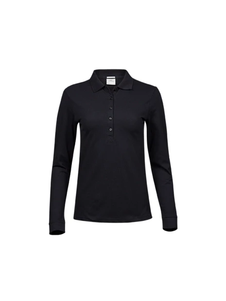 TEE JAYS LADIES LUXURY STRETCH LONG SLEEVE POLO /api/colors/b9fdad4a-5e94-45cb-8c03-c08b349b28c3 personnalisable