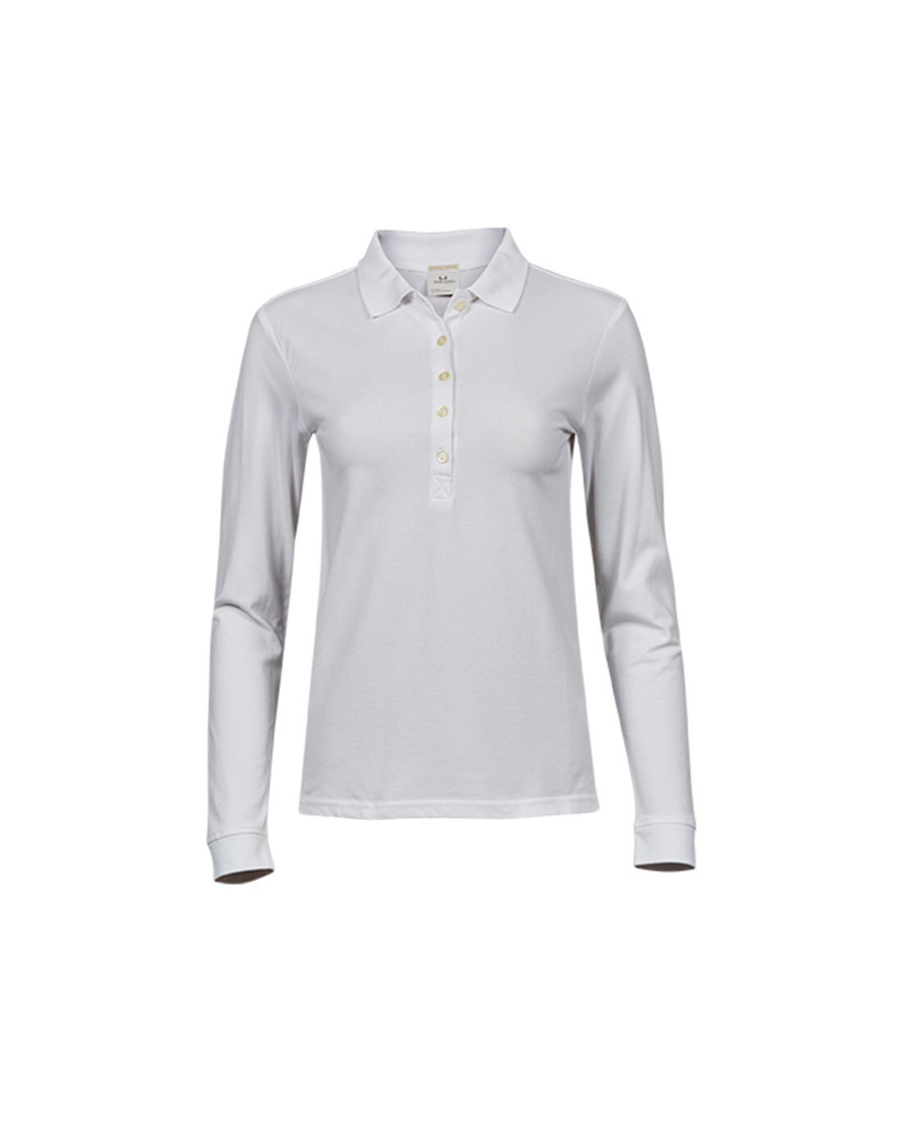 Polo's TEE JAYS LADIES LUXURY STRETCH LONG SLEEVE POLO voor bedrukking &amp; borduring