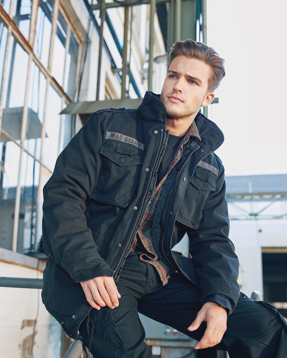 Vestes personnalisable BUILD YOUR BRAND Veste M65 Giant