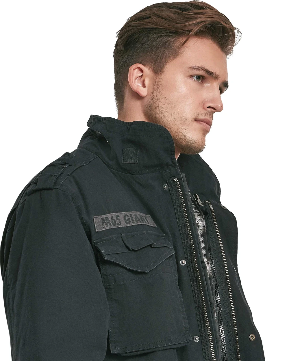 Jassen BUILD YOUR BRAND M65 Giant jacket voor bedrukking &amp; borduring