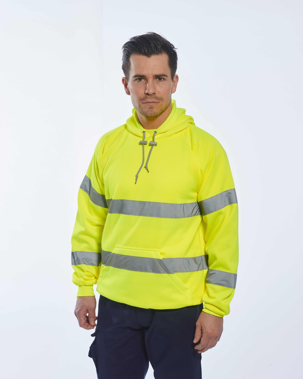 Sweaters & hoodies PORTWEST Hi-vis hooded sweatshirt (B304) voor bedrukking &amp; borduring