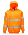 PORTWEST Hi-vis hooded sweatshirt (B304) Sweatshirts personalisierbar