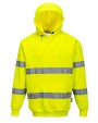 PORTWEST Hi-vis hooded sweatshirt (B304) Sweatshirts personalisierbar