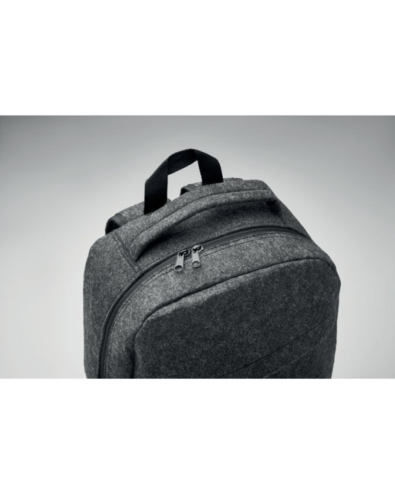 4DO 13" Laptop Rucksack RPET-Filz Taschen personalisierbar