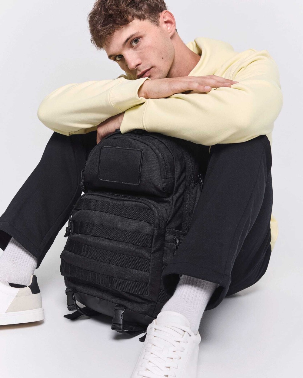 KIMOOD Taktischer City-Rucksack MOLLE Taschen personalisierbar