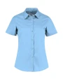 Chemises personnalisable KUSTOM KIT Women's Tailored Fit Poplin Shirt SSL