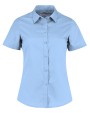 Chemises personnalisable KUSTOM KIT Women's Tailored Fit Poplin Shirt SSL