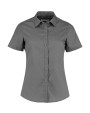 Chemises personnalisable KUSTOM KIT Women's Tailored Fit Poplin Shirt SSL
