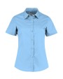 Chemises personnalisable KUSTOM KIT Women's Tailored Fit Poplin Shirt SSL