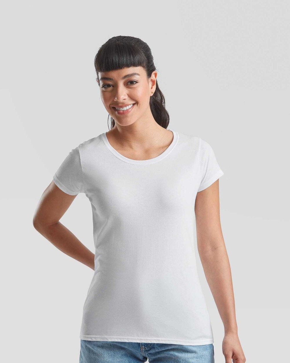 T-shirts FOL Lady-fit Valueweight T (61-372-0) voor bedrukking &amp; borduring