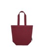 Tassen & Zakken NEUTRAL SHOPPING BAG WITH ZIPPER voor bedrukking &amp; borduring