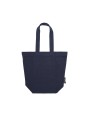 Tassen & Zakken NEUTRAL SHOPPING BAG WITH ZIPPER voor bedrukking &amp; borduring