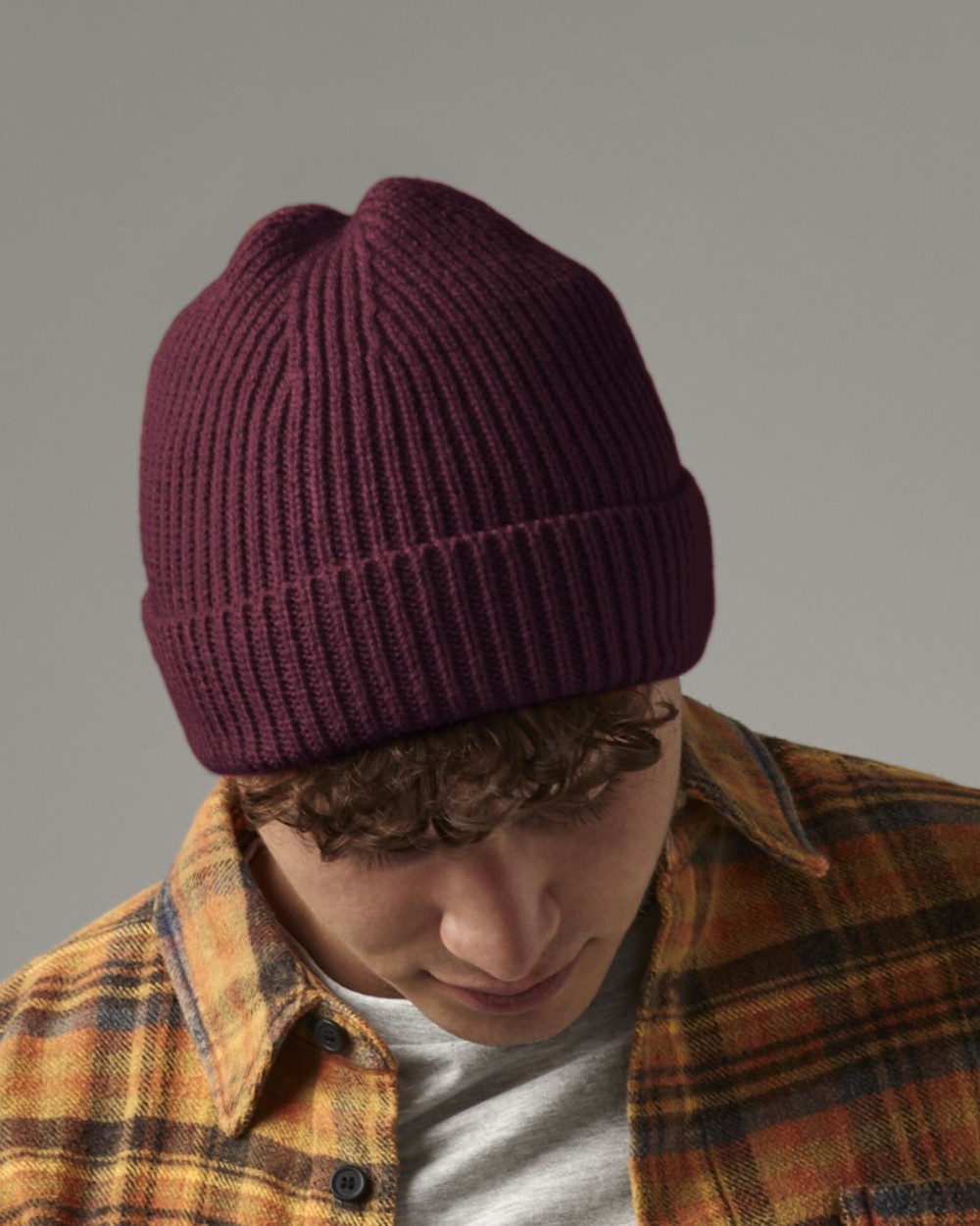 Mutsen BEECHFIELD ENGINEERED KNIT RIBBED BEANIE voor bedrukking &amp; borduring