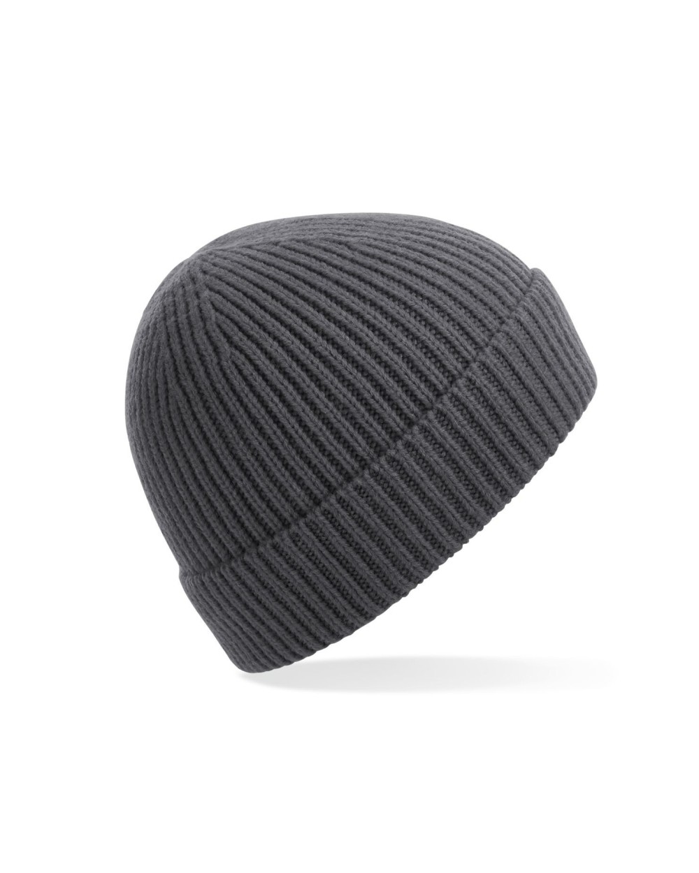 BEECHFIELD ENGINEERED KNIT RIBBED BEANIE Mützen personalisierbar