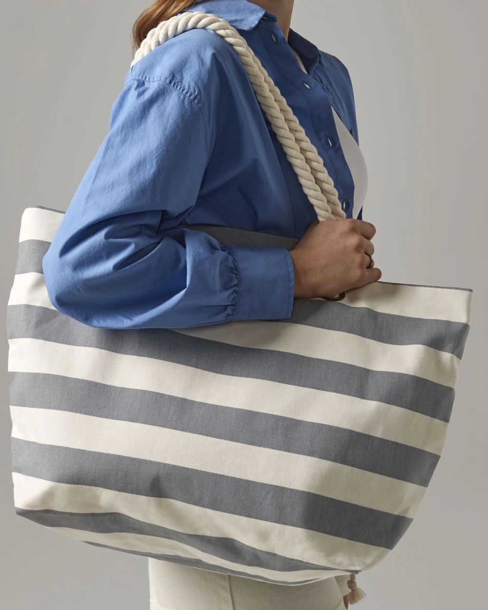 Tassen & Zakken WESTFORDMILL NAUTICAL BEACH BAG voor bedrukking &amp; borduring