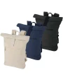 Tassen & Zakken 4DO Recanvas 14” GRS gerecycleerde rolltop rugzak 16L voor bedrukking &amp; borduring