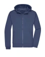Softshells JAMES & NICHOLSON Men`s Hooded Softshell Jacket voor bedrukking &amp; borduring