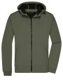 Softshells JAMES & NICHOLSON Men`s Hooded Softshell Jacket voor bedrukking &amp; borduring